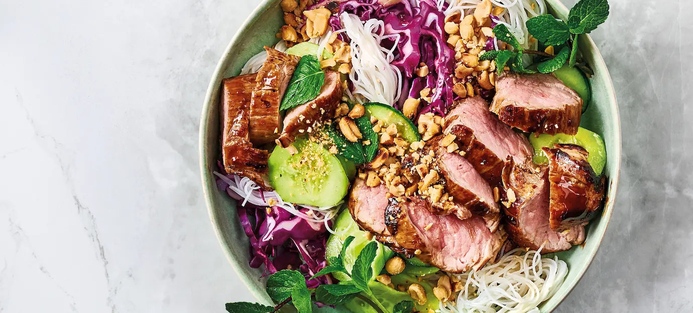 Woolworths TASTE dish with meet and noodles